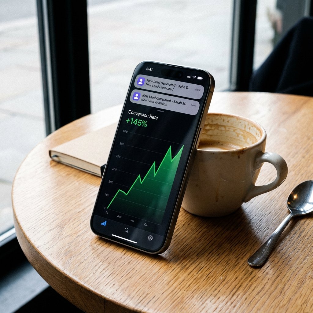 Google Ads Results Analysis on iPhone